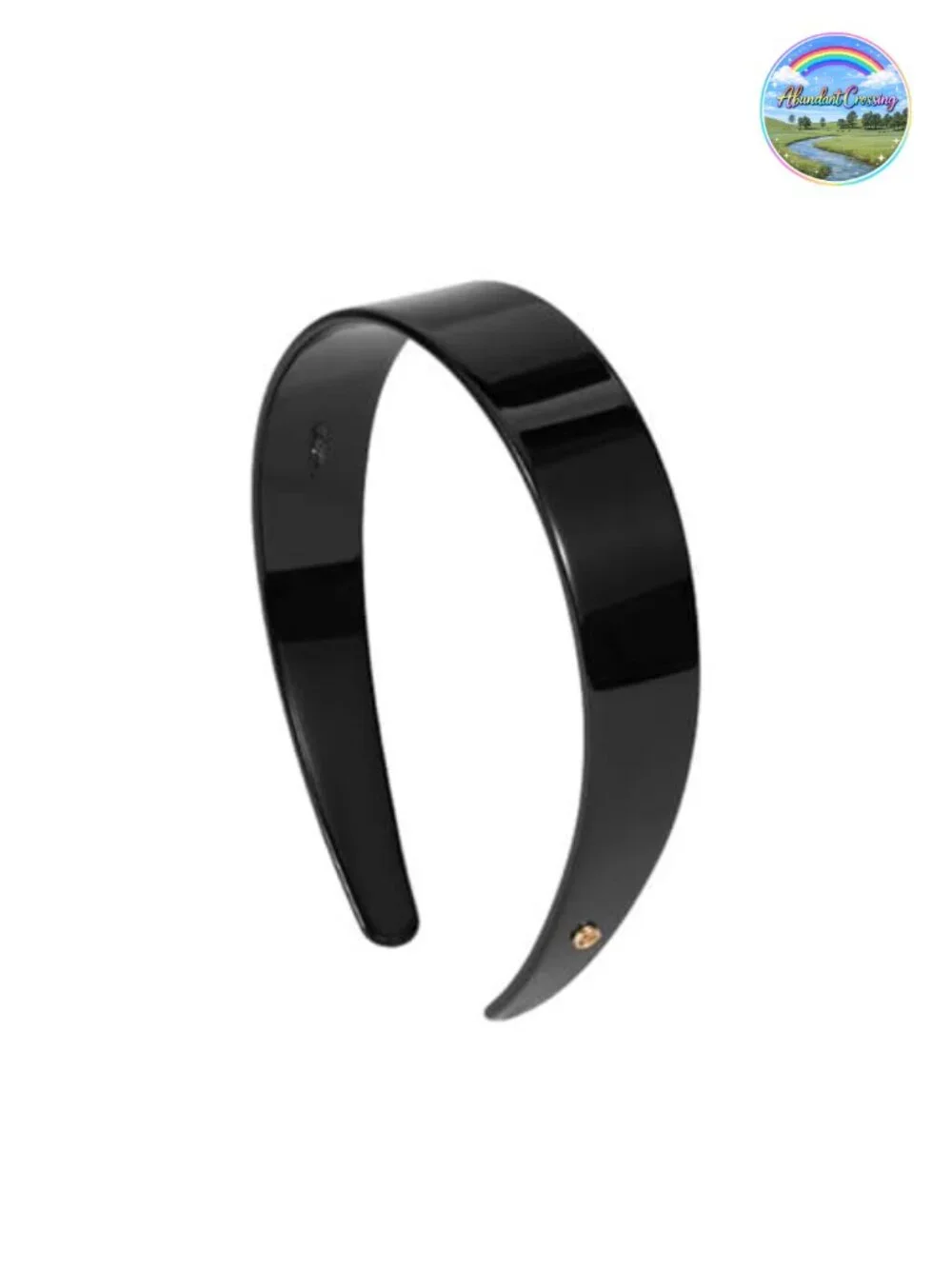 Adjustable Acetate Hair Headband for Women with Teeth, Hand-Polished